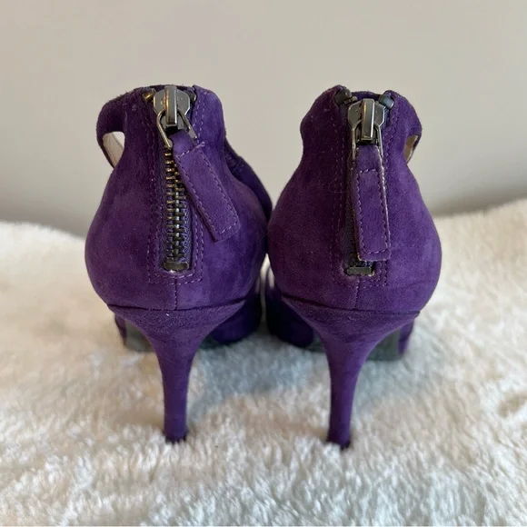 Nine West Purple Women's Heels - Picture 3 of 8